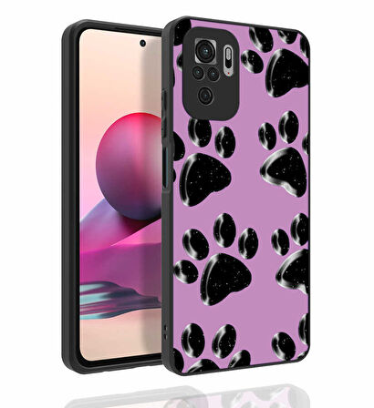 Xiaomi Redmi Note 10S Kılıf Desenli Parlak Nora Kapak