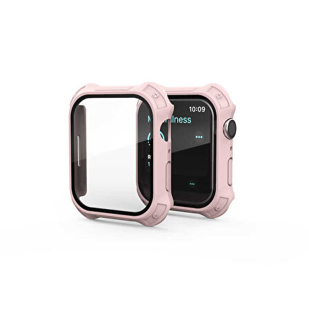 Apple Watch 7 8 41mm Tank Zırh Kasa ve Mat Ekran Koruyucu 11