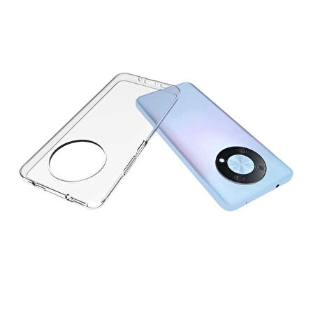 Huawei Nova Y90 Kılıf Şeffaf Silikon Hibrit Case Kapak