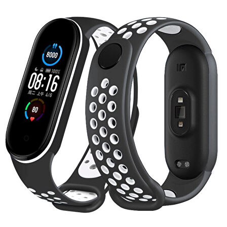 Xiaomi Mi Band 7 Kordon Delikli Spor Kordon