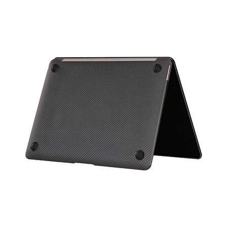 Apple Macbook Air 13.3inç 2020 M1 A2337 A2179 A1932 Karbon Fiber Desenli Kapak