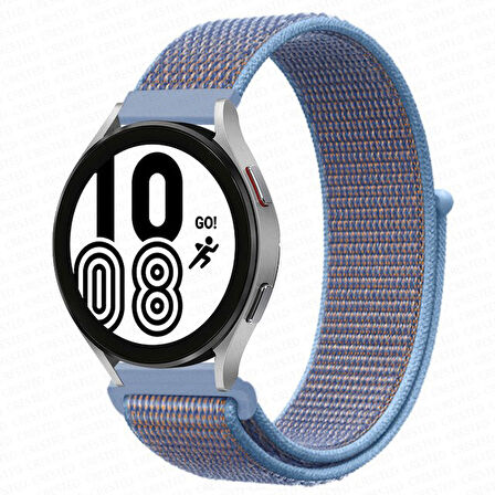 Samsung Galaxy Watch 4 5 6 7 FE 40 40 44 Classic 42 43 46 47 mm Kordon Hasır Kordon 1-1 Uyumlu Klips