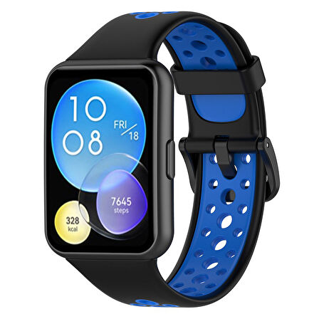 Huawei Watch Fit 2 Kordon Delikli Spor Kordon