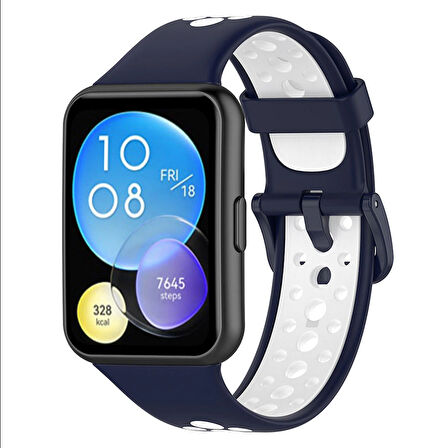 Huawei Watch Fit 2 Kordon Delikli Spor Kordon