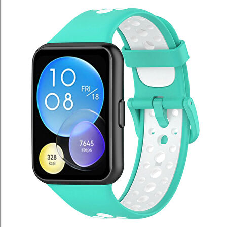 Huawei Watch Fit 2 Kordon Delikli Spor Kordon