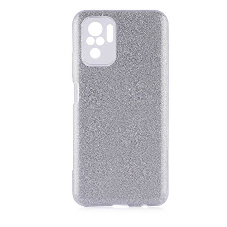 Xiaomi Poco M5S Kılıf Simli Parlak Shining Kapak
