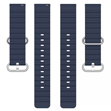 ​​Amazfit Pace GTR 2 2E Lite 47mm Kordon Ocean Silikon Kordon 22mm