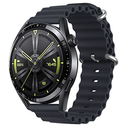 ​​Amazfit Pace GTR 2 2E Lite 47mm Kordon Ocean Silikon Kordon 22mm