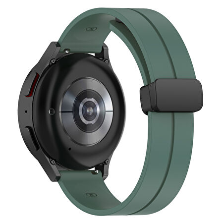 ​​Amazfit GTS Bip Lite S GTR 42mm Kordon Magnetli Ayarlanır Silikon Kordon 20mm