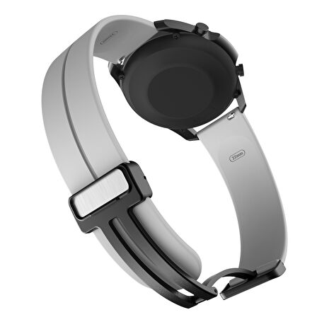 Xiaomi Redmi Watch 5 Active/Lite Kordon Magnetli Ayarlanır Silikon Kordon 22mm