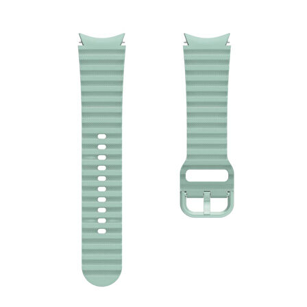 Samsung Galaxy Watch 4 5 6 7 FE 40 40 44 Classic 42 43 46 47 mm Kordon Wave Dalgalı Silikon Kordon