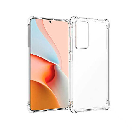 Xiaomi Mi 12T Pro Kılıf Şeffaf Nitro Anti Shock Kapak