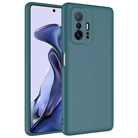 Xiaomi Mi 11T 5G Kılıf İçi Kadife Lansman Kapak