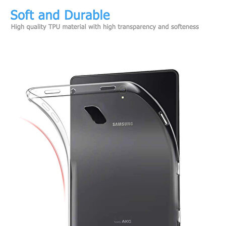 Samsung Galaxy Tab A 10.5 T590 T595 T597 Kılıf Tablet Hibrit Silikon Case
