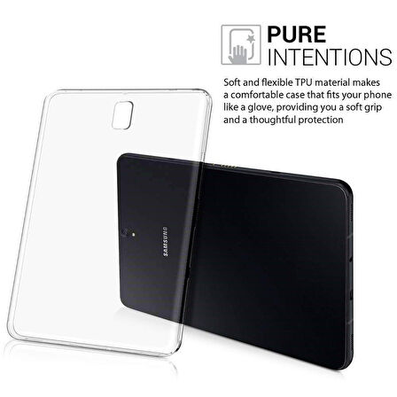 Samsung Galaxy Tab A 10.5 T590 T595 T597 Kılıf Tablet Hibrit Silikon Case