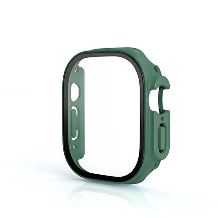 Apple Watch Ultra 49mm Sert PC Kasa ve Ekran Koruyucu 19