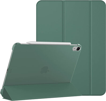 Apple iPad Air 5 10.9 2022 M1 Kılıf PU Deri Smart Standlı Case A2588 A2589 A2591