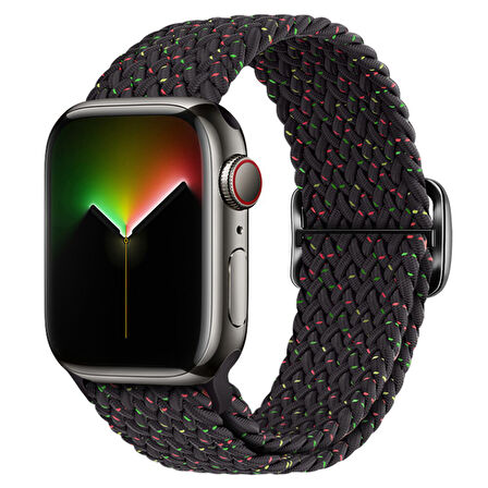 Apple Watch 42/44/45/46/49mm Kordon Örgü Tokalı Kordon 2/3/4/5/6/se/7/8/9/10/ultra