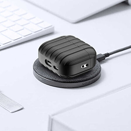 Apple Airpods Pro 2 Uyumlu Kılıf Silikon Şerit Uyumlu Kılıf 30