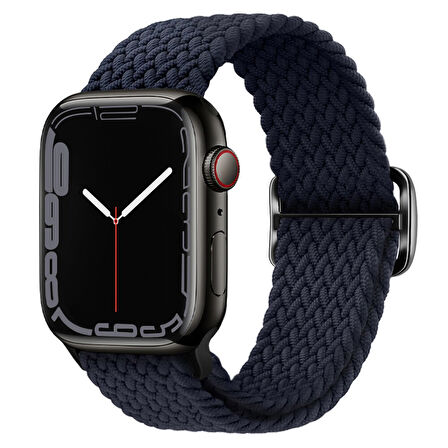 Apple Watch 10 42mm - 38/40/41mm Kordon Örgü Tokalı Kordon 2/3/4/5/6/se/7/8/9