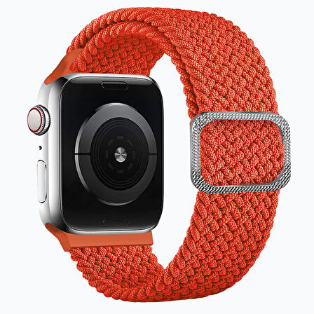 Apple Watch 42/44/45/46/49mm Kordon Örgü Tokalı Kordon 2/3/4/5/6/se/7/8/9/10/ultra