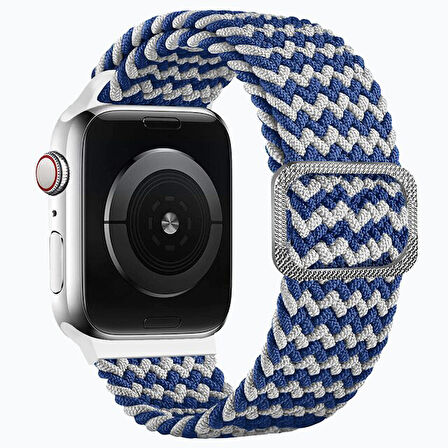Apple Watch 42/44/45/46/49mm Kordon Örgü Tokalı Kordon 2/3/4/5/6/se/7/8/9/10/ultra