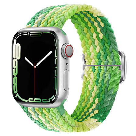 Apple Watch 42/44/45/46/49mm Kordon Örgü Tokalı Kordon 2/3/4/5/6/se/7/8/9/10/ultra