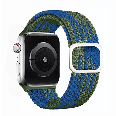 Apple Watch 42/44/45/46/49mm Kordon Örgü Tokalı Kordon 2/3/4/5/6/se/7/8/9/10/ultra