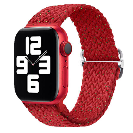 Apple Watch 42/44/45/46/49mm Kordon Örgü Tokalı Kordon 2/3/4/5/6/se/7/8/9/10/ultra