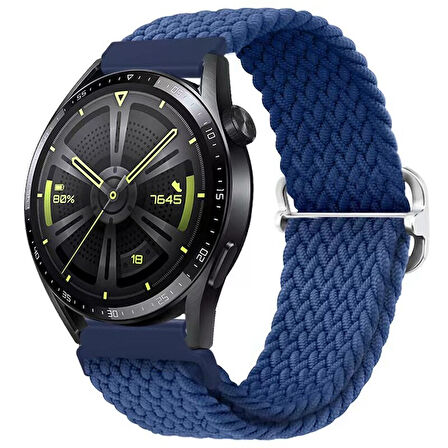 Huawei Watch 3 GT GT2 GT2e GT3 GT4 GT5 Pro 46mm Ultimate SE Elite Kordon Örgü Tokalı Kordon