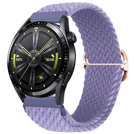 Huawei Watch 3 GT GT2 GT2e GT3 GT4 GT5 Pro 46mm Ultimate SE Elite Kordon Örgü Tokalı Kordon
