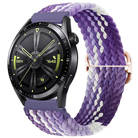 Huawei Watch 3 GT GT2 GT2e GT3 GT4 GT5 Pro 46mm Ultimate SE Elite Kordon Örgü Tokalı Kordon