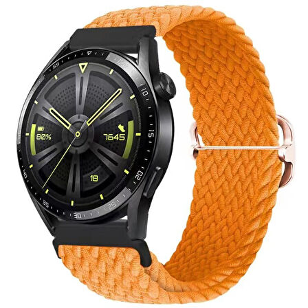 Huawei Watch GT GT2 GT3 GT4 42mm/Honor Magic 2 Kordon Örgü Tokalı Kordon