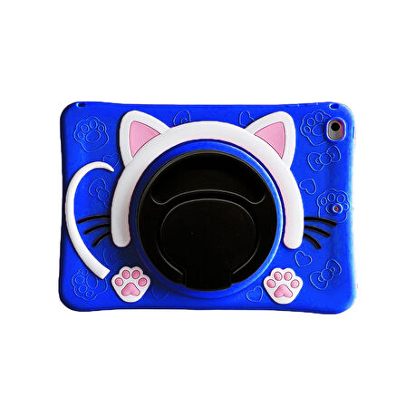 Samsung Galaxy Tab A8 10.5 SM-X200 2021 Kılıf Cute Dolls Standlı Eğlenceli 3D Karekterli Çocuk Kılıfı