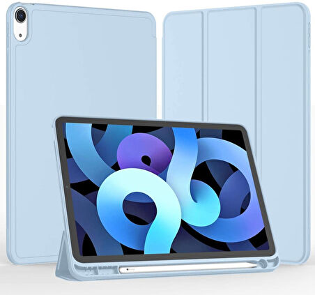 Apple iPad 11.Nesil A16 11inç/10.Nesil 10.9inç Kılıf Kalem Bölmeli Smart Case