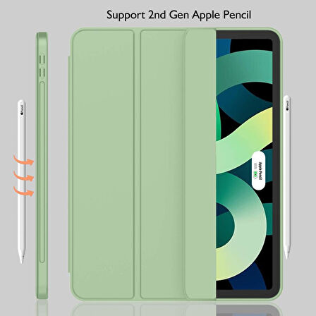 Apple iPad 11.Nesil A16 11inç/10.Nesil 10.9inç Kılıf Kalem Bölmeli Smart Case