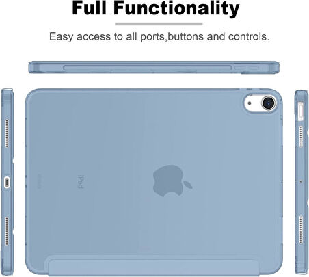 Apple iPad 11.Nesil A16 11inç/10.Nesil 10.9inç Kılıf PU Deri Smart Standlı Case