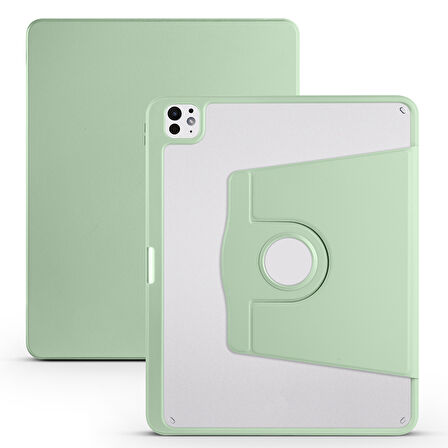 Apple iPad Pro 11 3. 4. Nesil Kılıf Termik Kalem Bölmeli Dönebilen Standlı Kılıf A2435 A2759 A2761-62 A2377-01 A2459-60