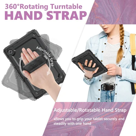 Lenovo Tab M10 Plus 3. Jenerasyon TB-125FU TB-128FU Kılıf Defender Askılı Pars Case Fuji