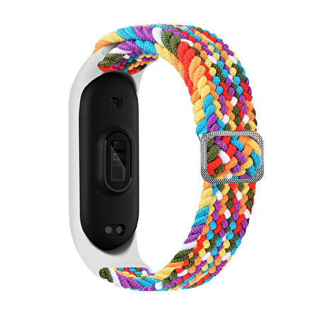 Xiaomi Mi Band 7 Kordon Tokalı Örgü Kordon
