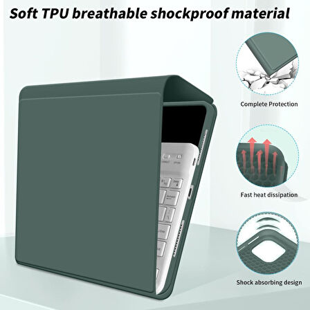 Apple iPad 11.Nesil A16 11inç/10.Nesil 10.9inç Kılıf Kablosuz Klavyeli Kılıf Mobax Türkçe Klavye