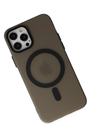 Apple iPhone 11 Pro Max Kılıf Mat Kadifemsi Special Edition PC Magsafe Kapak