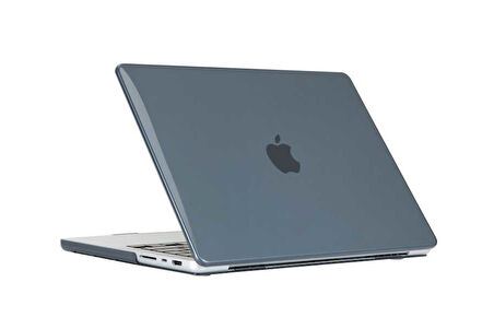 Apple Macbook Pro 16inç M3/M4/MAX A3403 A3186 A2991 Kılıf Kristal Ön Arka Şeffaf Kapak