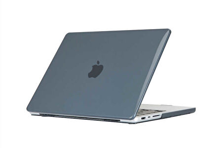 Apple Macbook Pro 16inç M3/M4/MAX A3403 A3186 A2991 Kılıf Kristal Ön Arka Şeffaf Kapak