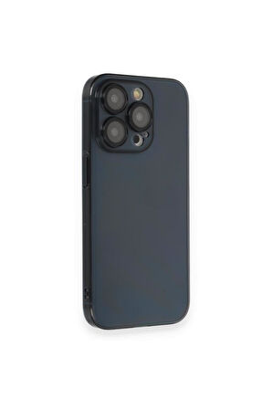 Apple iPhone 14 Pro Kılıf Hard Fit Şeffaf Sararmaz Lensli Kapak