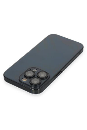 Apple iPhone 14 Pro Kılıf Hard Fit Şeffaf Sararmaz Lensli Kapak