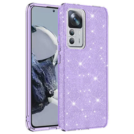 Xiaomi Mi 12T Pro Kılıf Simli Parlak Shining Kapak
