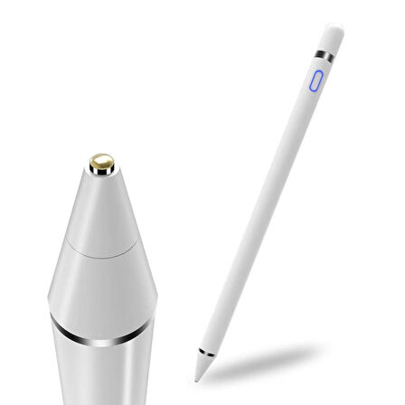 Stylus Kapasitif Dokunmatik Kalem Tüm Cihazlar Telefon Ile Uyumlu Çizim Tasarım Tablet Kalemi