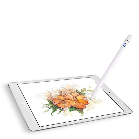 Stylus Kapasitif Dokunmatik Kalem Tüm Cihazlar Telefon Ile Uyumlu Çizim Tasarım Tablet Kalemi