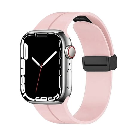 Apple Watch Ultra 49mm Kordon Magnetli Ayarlanır Silikon Kordon